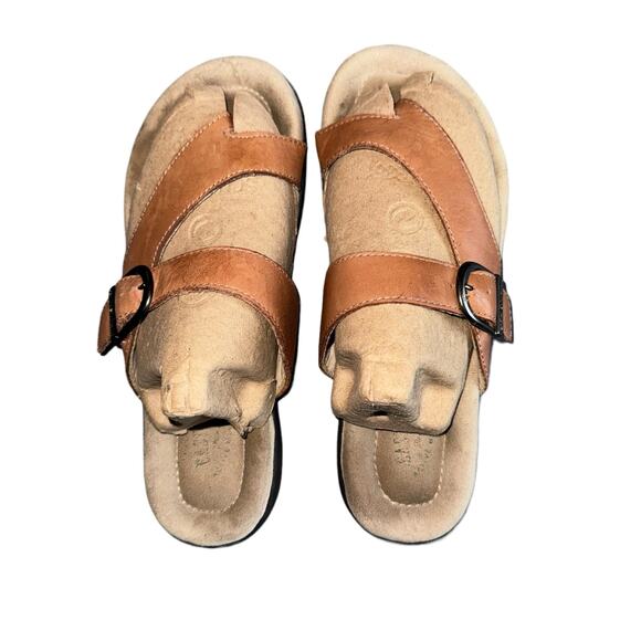 Eastland Tahiti Thong Sandal Leather Sz 8 - Picture 2 of 7